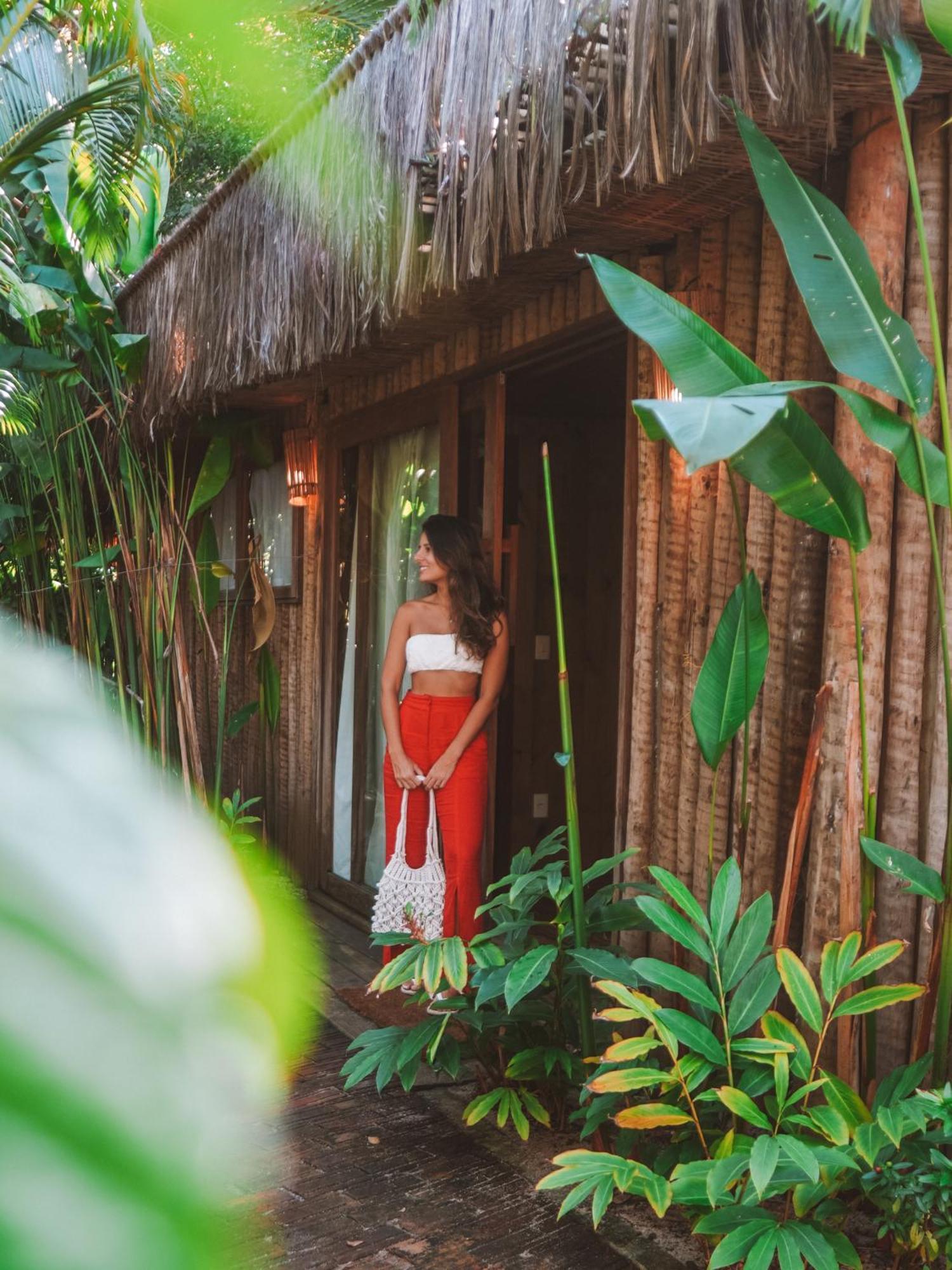 Casa Botanika- Decoração contemporânea em Caraíva Hotel Exterior foto