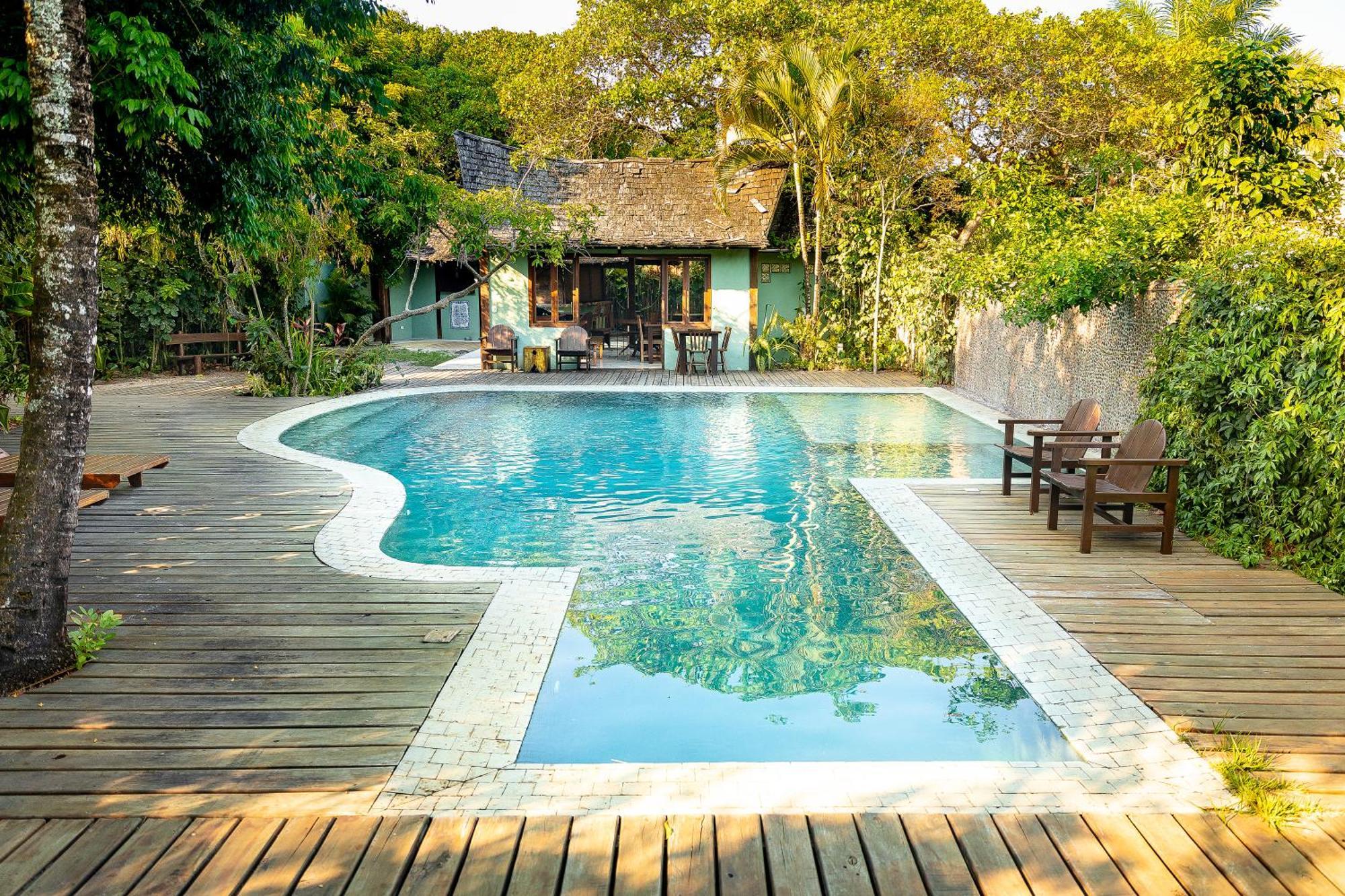 Casa Botanika- Decoração contemporânea em Caraíva Hotel Exterior foto